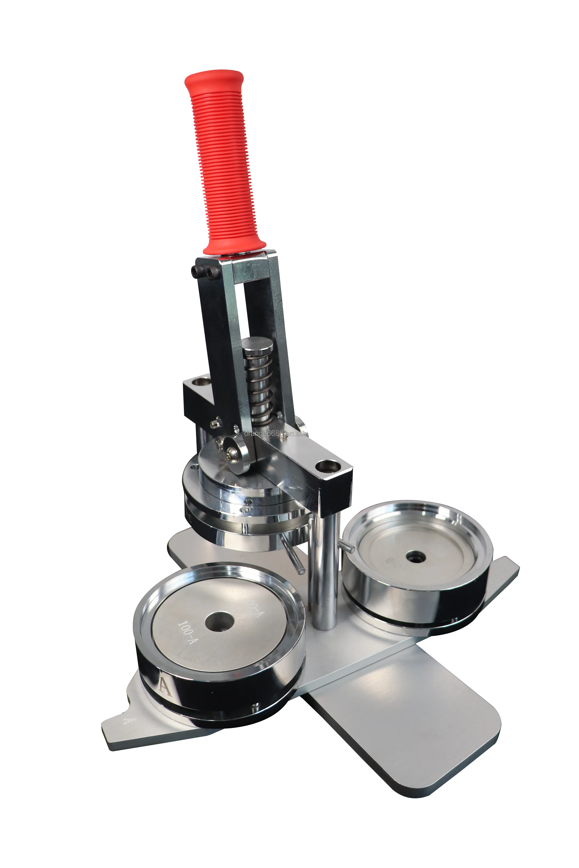 100mm New Coaster Making Machine Personality Circular Badge Manual Press Diy Equipment Blank Consumables Customization