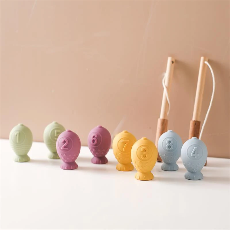 Красочный узор в наличии, оптовая продажа, Пищевая силиконовая Брендовая детская развивающая силиконовая игрушка в форме медведя