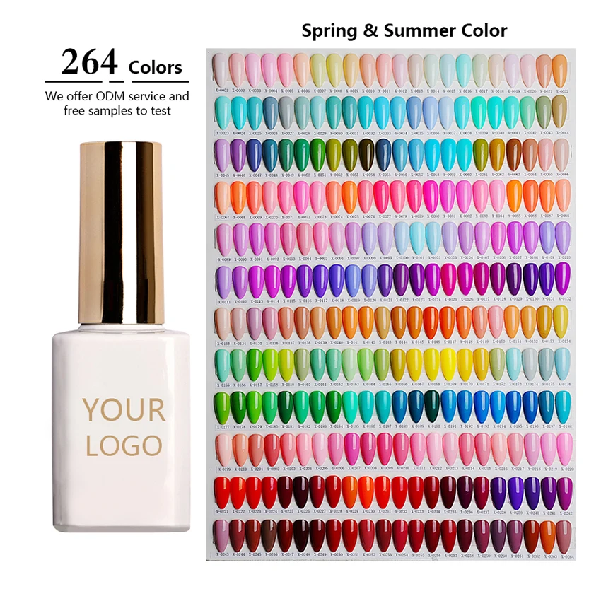ydc factory very good Custom summer Collection uv Gel Polish OEM Private Label soak off hema free summer nail art gel polish
