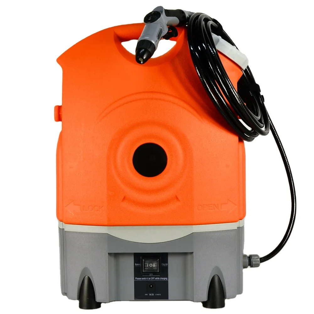 Factory Direct Multipurpose Portable Spray Washer with Water Tank Built-in Rechargeable Battery For Car Washer set