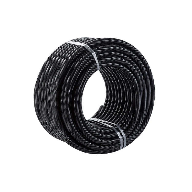 Black 25mm lszh hft corrugated conduit Electrical Pipe