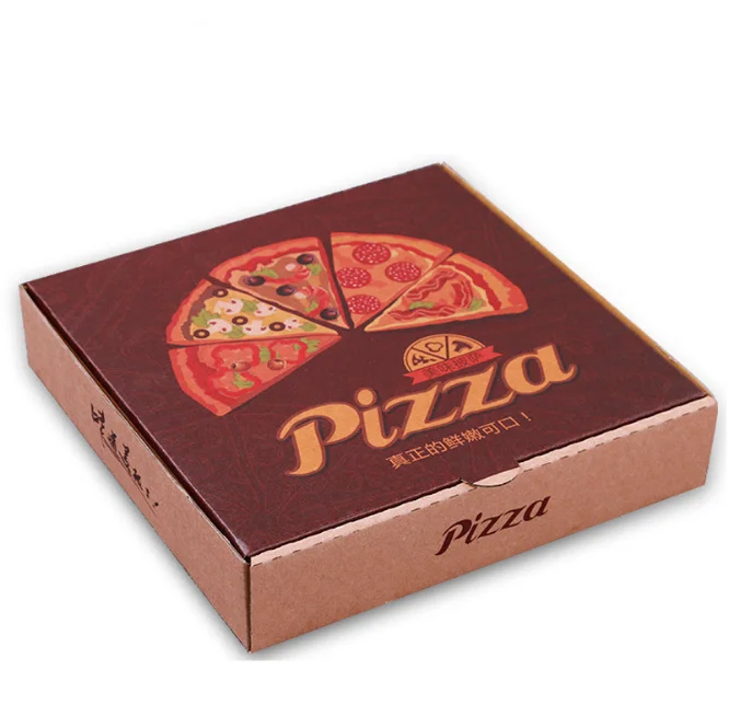 Wholesale emballage pizza food packaging takeaway custom 8 10 12 14 18 20 24 28 inches pizza carton boxes