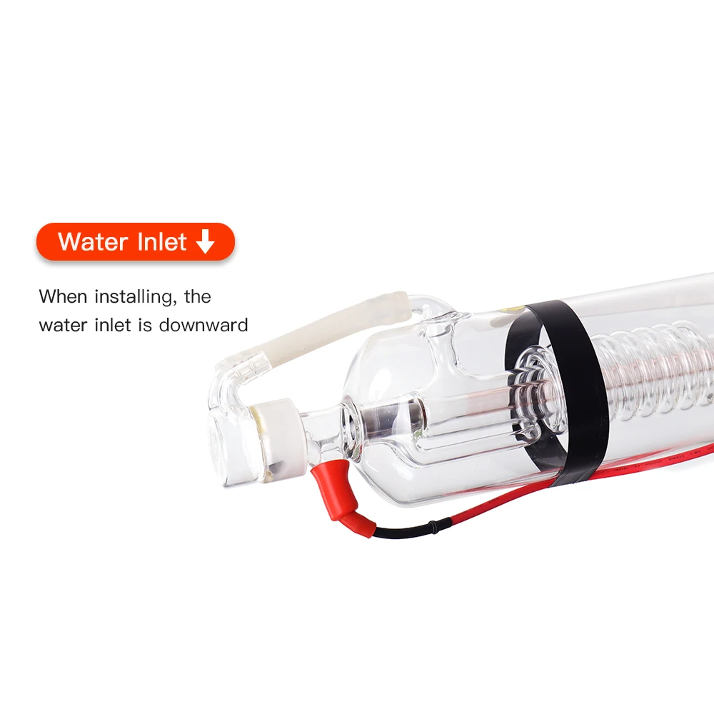 WaveTopSign Co2 Laser Glass Tube 80-180W D80mm for Co2 Laser Cutting and Engraving Machine