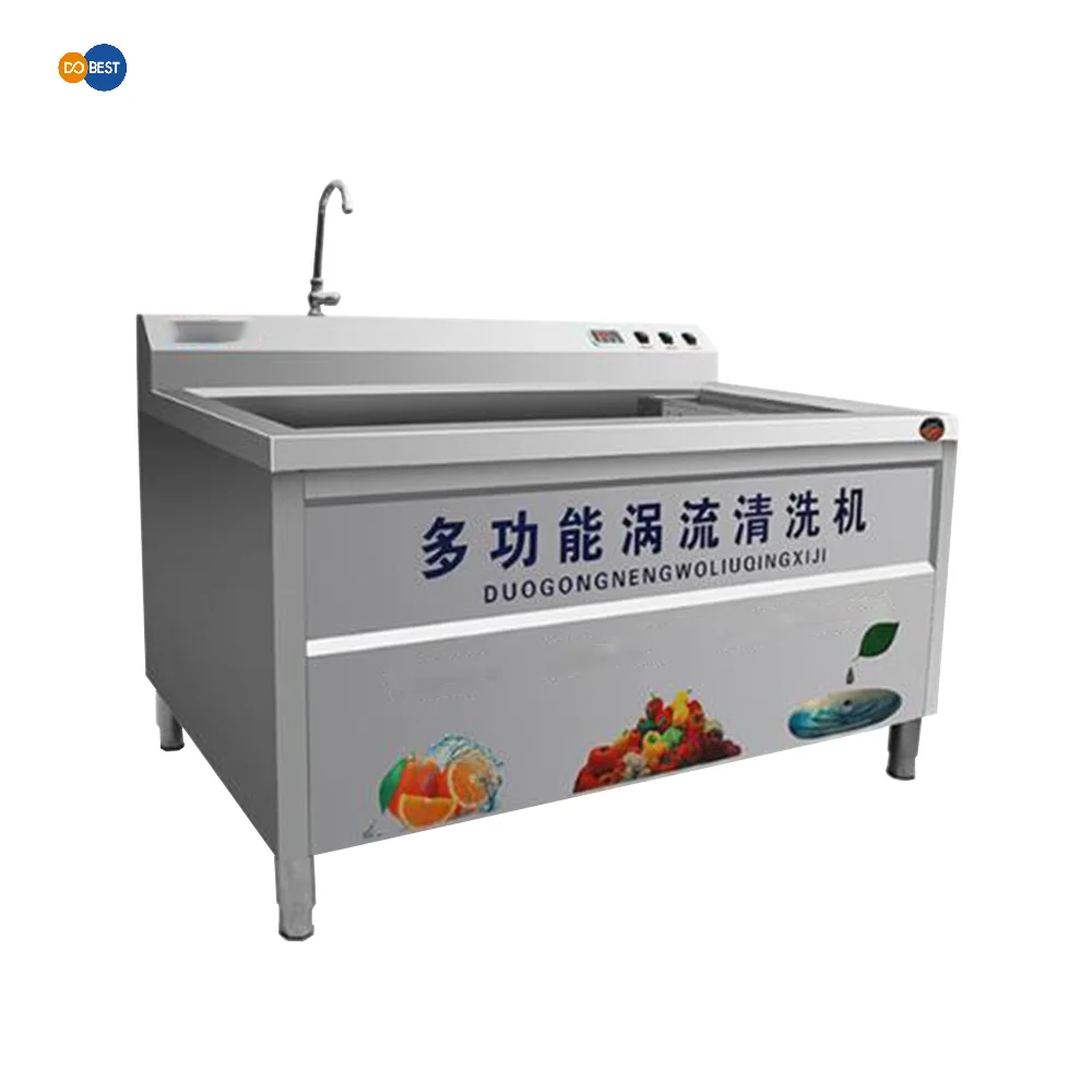 Wall vegetable washing machine high quality stainless steel hot water wash machine vegetable fruit washing machine