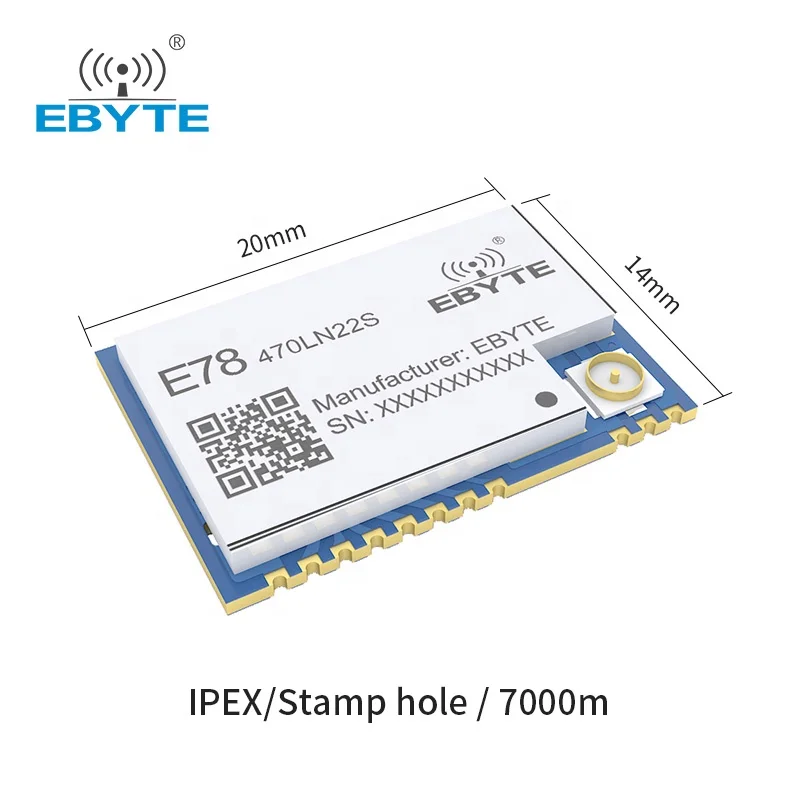 ASR6501 long range 433 МГц lora iot RF модуль sx1262 РЧ передатчик и приемник модуль lora счетчик воды lorawan модуль 22dBm
