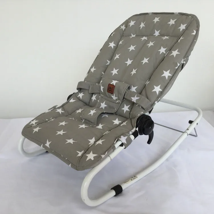 Newborn To Toddlers Wholesale High Quality Eco-friendly Black Soft Baby Bounce Chair
