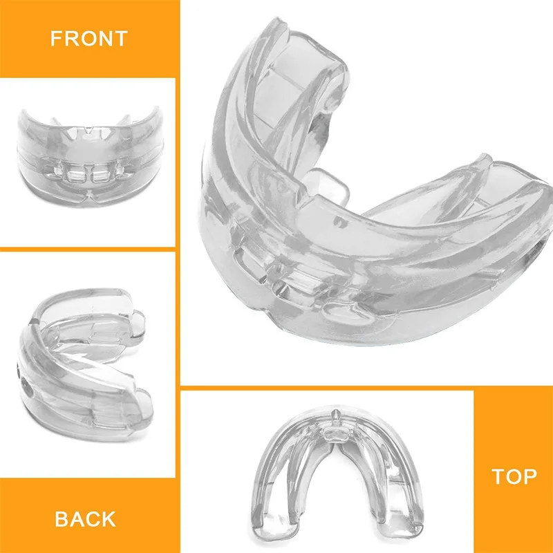 Wholesale Mouth Guard Training Protection Equipment Boxing Sports Mouth Guard OEM Double Color Mouth Guards