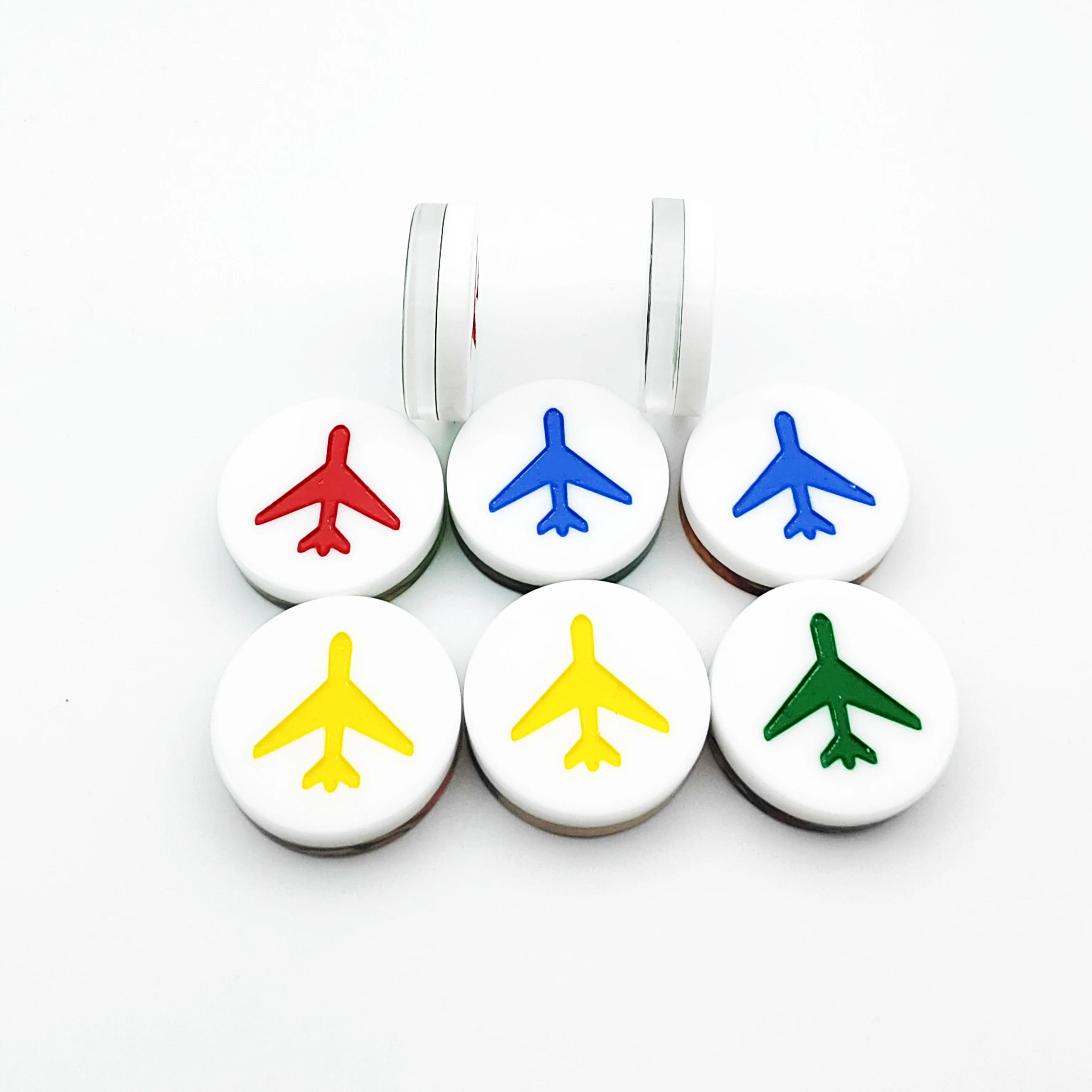 Plastic Checker pieces Aeroplane chess