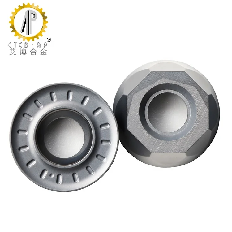 CNC Machining Carbide Milling Insert RPMT1204MO Face Milling Cutter