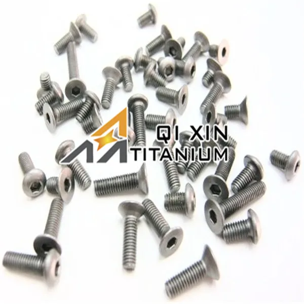High Quality Customized gr5 Titanium bolts screws for motorcycle