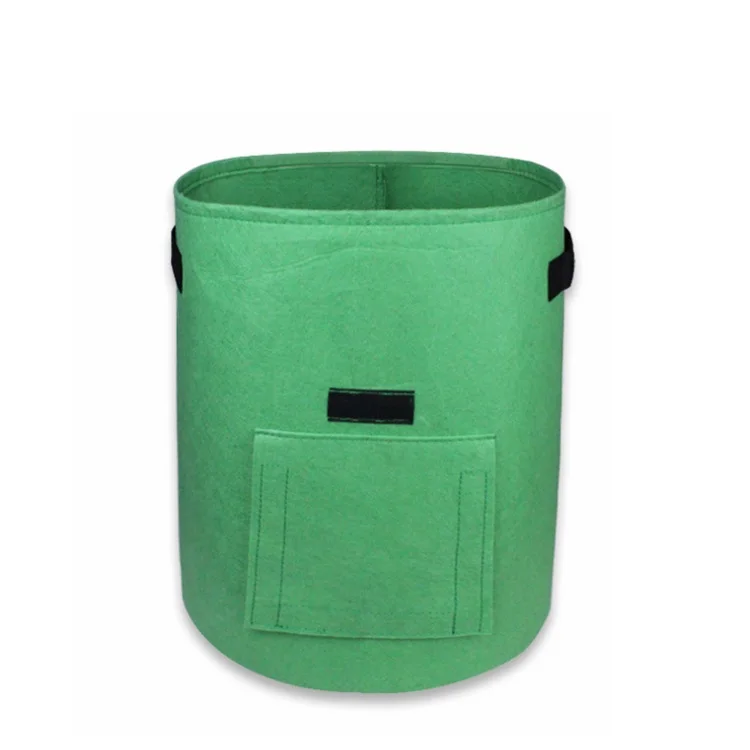 Greenhouse Plant Round 5 7 10 Gallon Vegetable Potato Non Woven Fabrics Grow Bags Nursery Pots