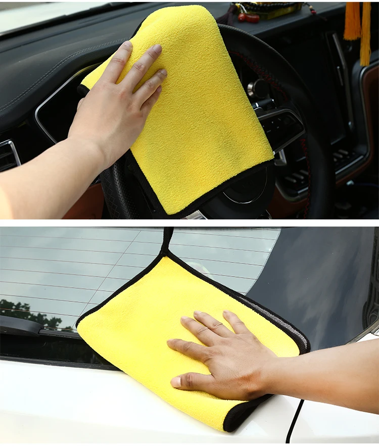 Microfiber Coral Fleece Car Wash Microfiber Towel Car Drying Towel Car Wash Towel Microfiber