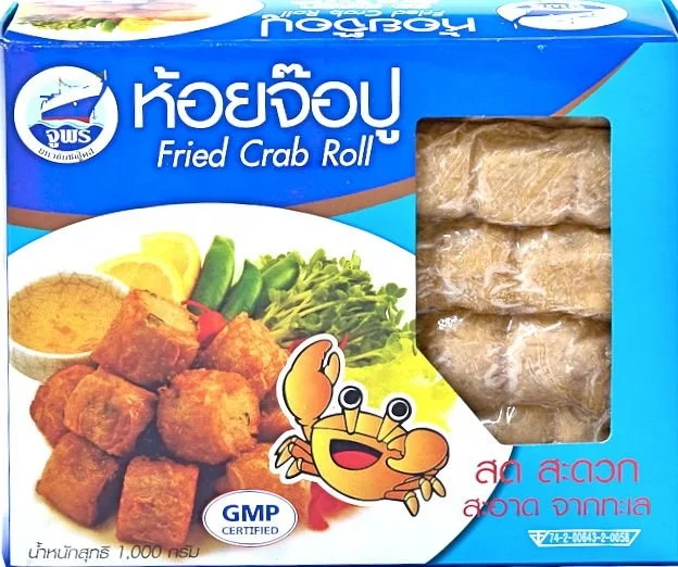 
Thailand Premium Quality Roll Fried Crab Seafood Snacks 