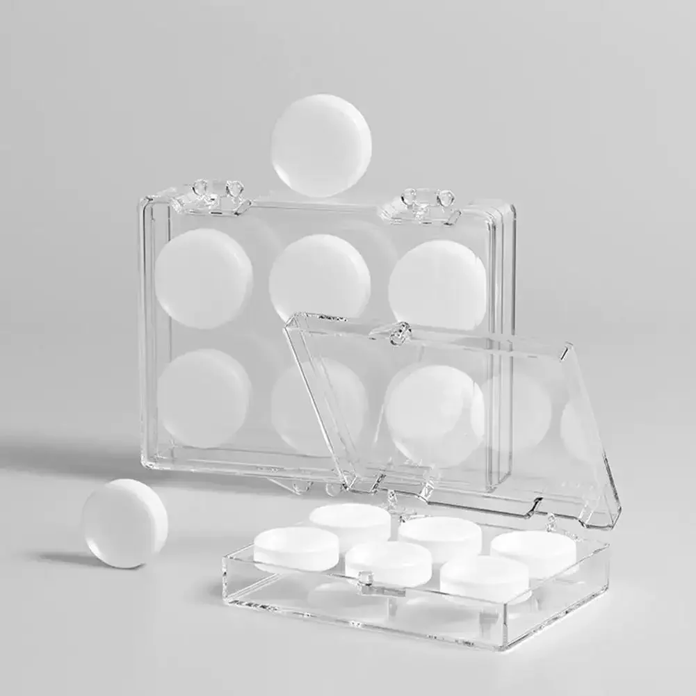 Swimming Waterproof loop Ear Plugs Protection Noise Cancelling Soft Silicone Anti-Noise Soundproof Earplugs