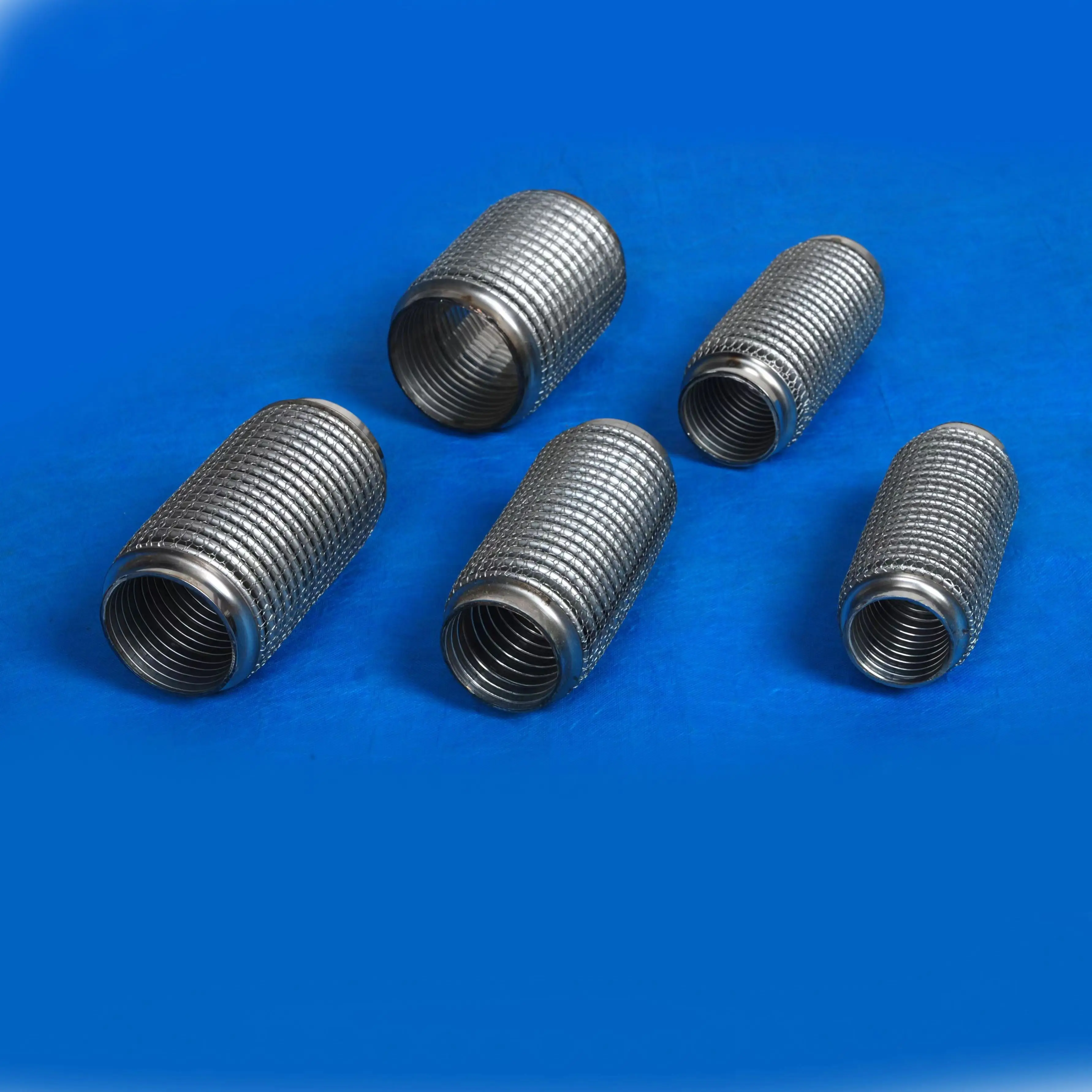 51*120mm stainless steel automobile exhaust pipe connection hose muffler flexible exhaust pipe