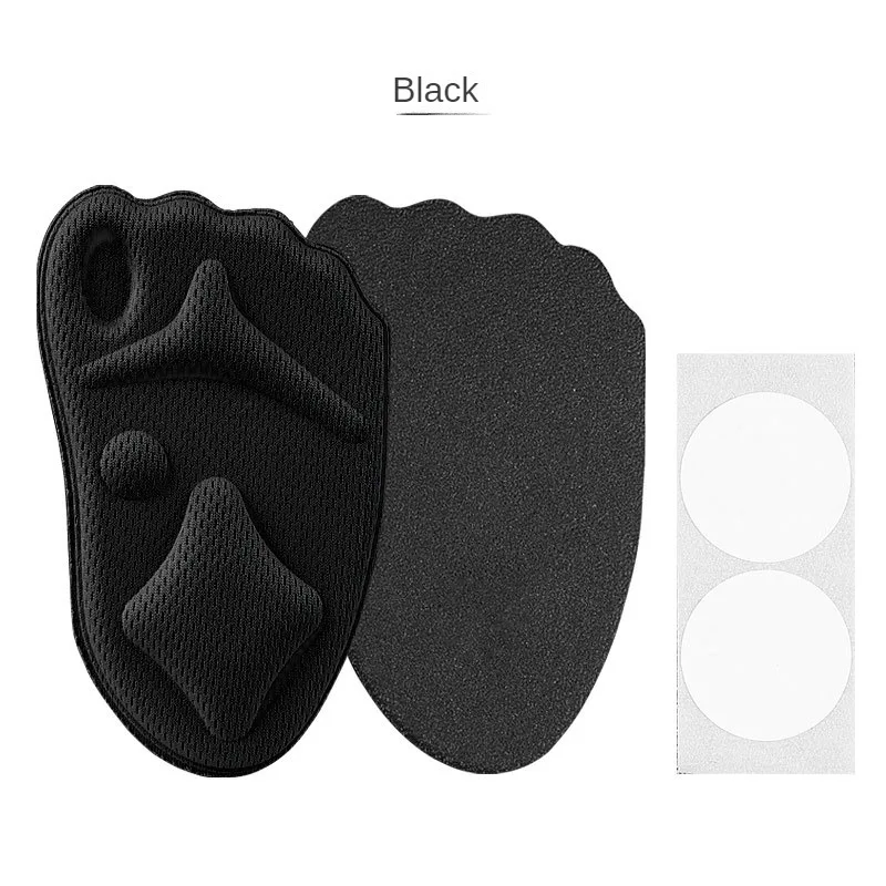 Pain Relief Pad For High Heels Insoles Stickers Foot Care Front Foot Pads Half Size Insole Soft Non Slip Sole Foot Pad