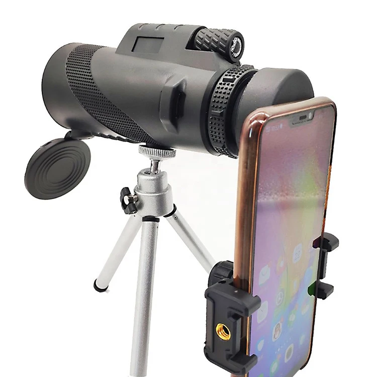 Монокуляр высокой мощности 12x50 50x60 40x60 ночного видения водонепроницаемый Hd монокуляр телескоп для наружного охоты кемпинга