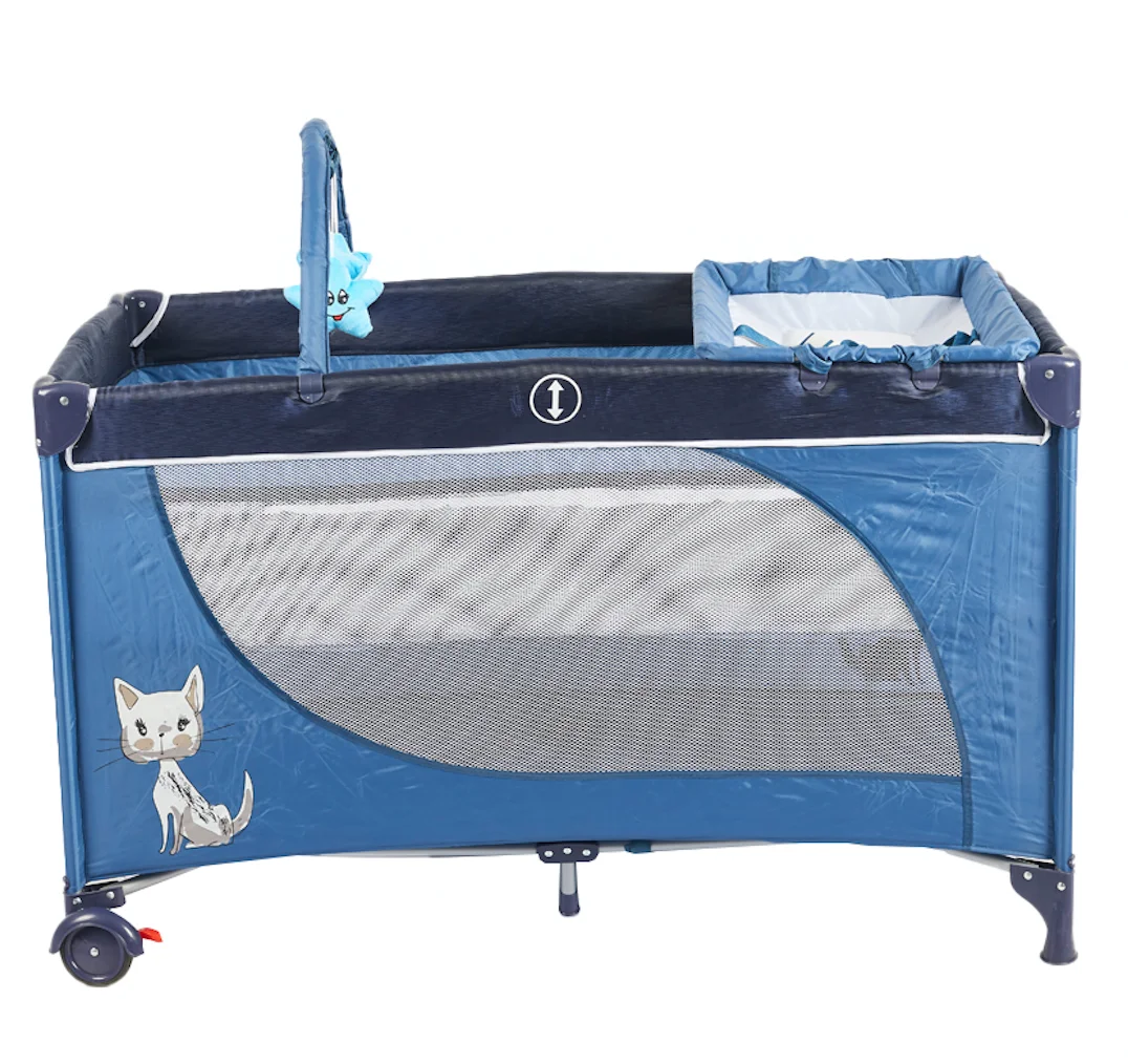 120*60*76cm best selling Folding Baby Travel Cot