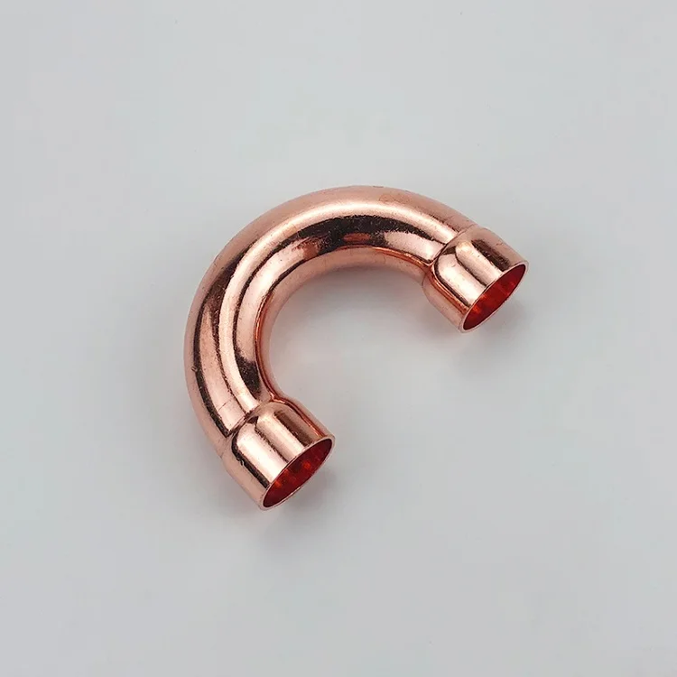 Welding Copper Pipe Fittings cxc 180 Degree Copper Elbow