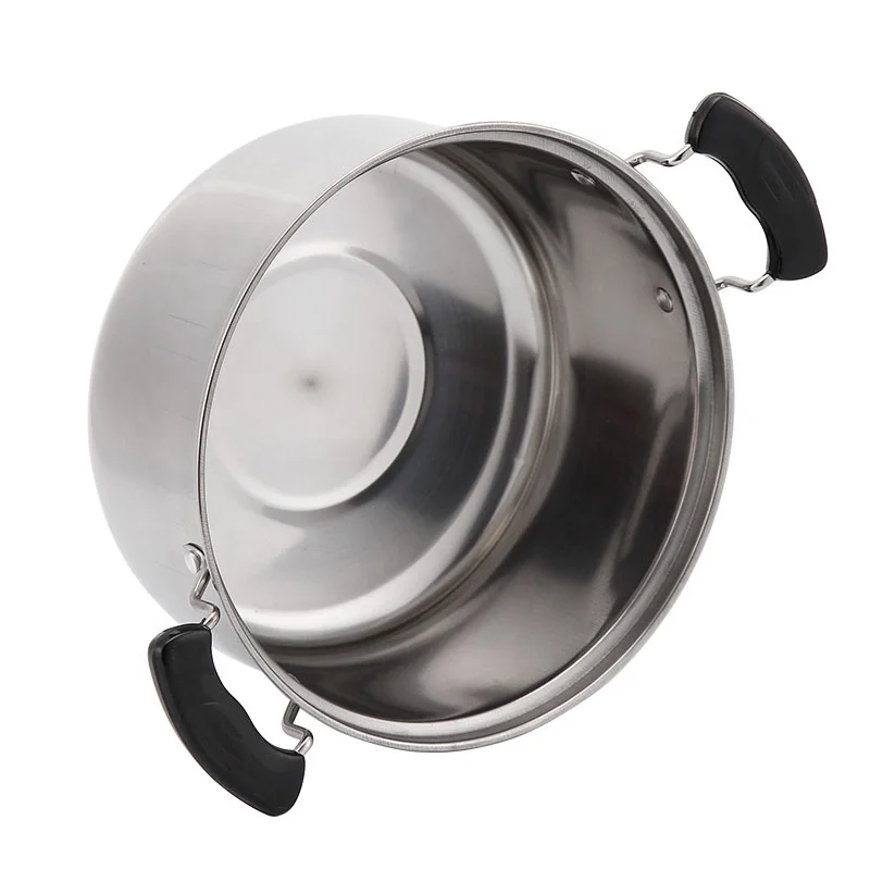 Hot Sale Low Price 10 Pieces Kitchenware Caserole Set Cooking Pot Set Stainless Steel Cookware Sets