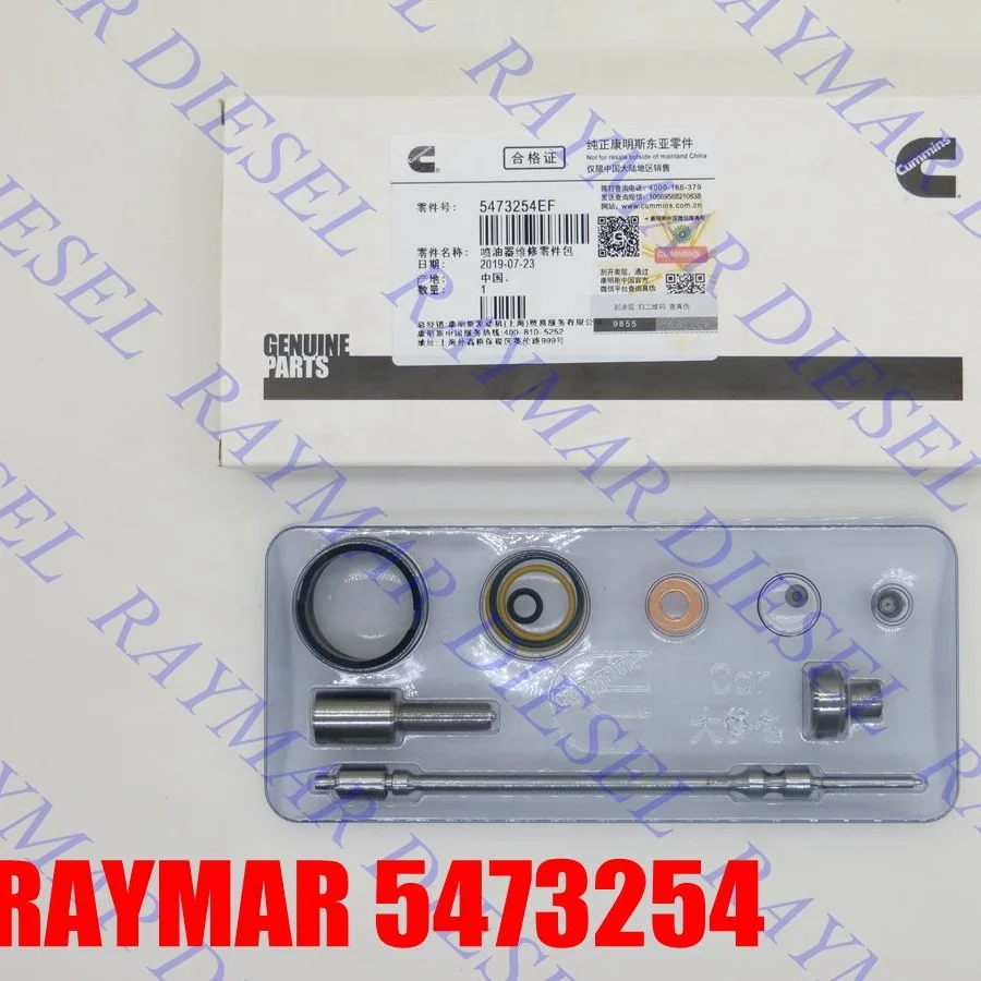 GENUINE AND BRAND NEW DIESEL FUEL INJECTOR OVERHAUL REPAIR KIT 5473254, NOZZLE, CONTROL VALVE FOR CUMMINS ISG 4307475