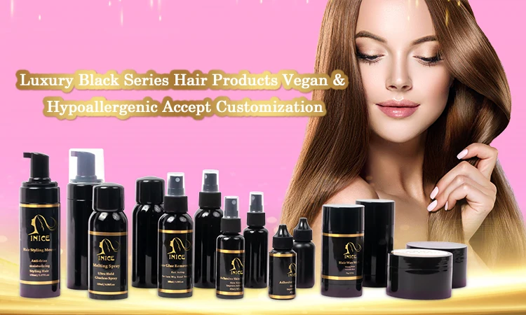 Private Label Extrme Hold lace melt spray waterproof lace glue and melting spray for lace wigs