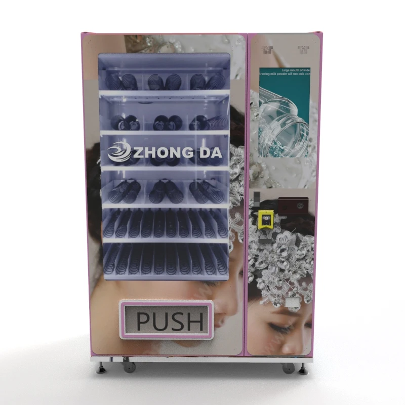 Best Quality Leather Handbags Vending Machine with 17 Cells 24H Self-Help Vending Machine Video Booth