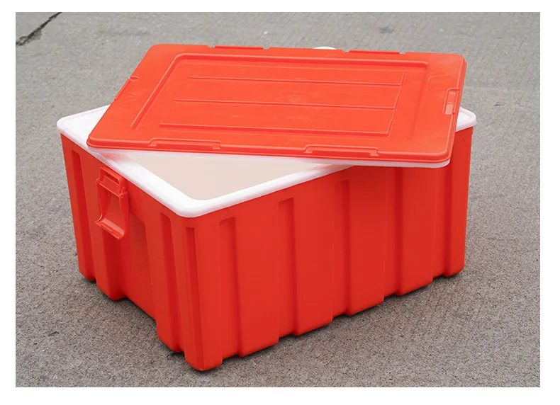HDPE Outdoor Food Plastic Refrigerated Transport Turnover Insulation Box Hotel Fast Food Takeaway Insulation Preservation Cooler