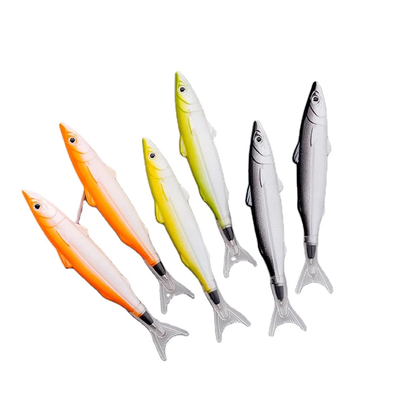 New Cartoon Creative Ocean Series Plastic Ballpoint Pen 0.5mm Fish Shape Pen
