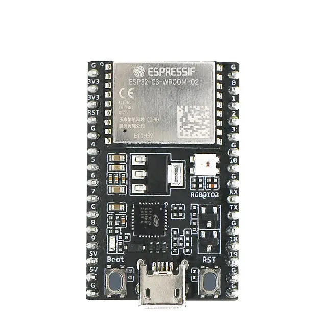 Manufacturer Supplier ESP32-C3-DEVKITC-02U Esp32 Development Board Type-C/Micro Usb Cp2102 Wi Esp32-C3-Wroom-02U Dev Brd