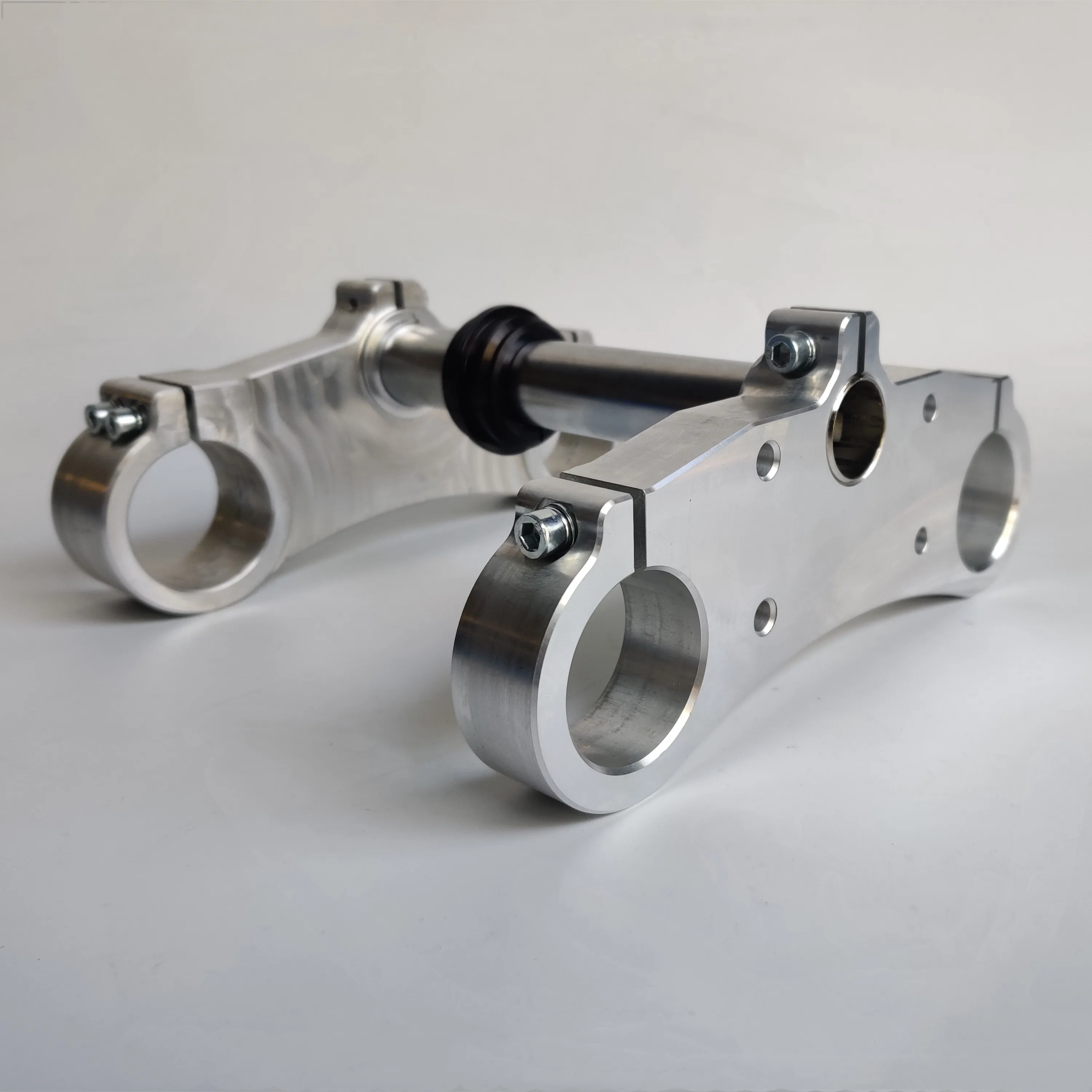 
Customized motorcycle CNC billet aluminum trimple clamp for KTM 