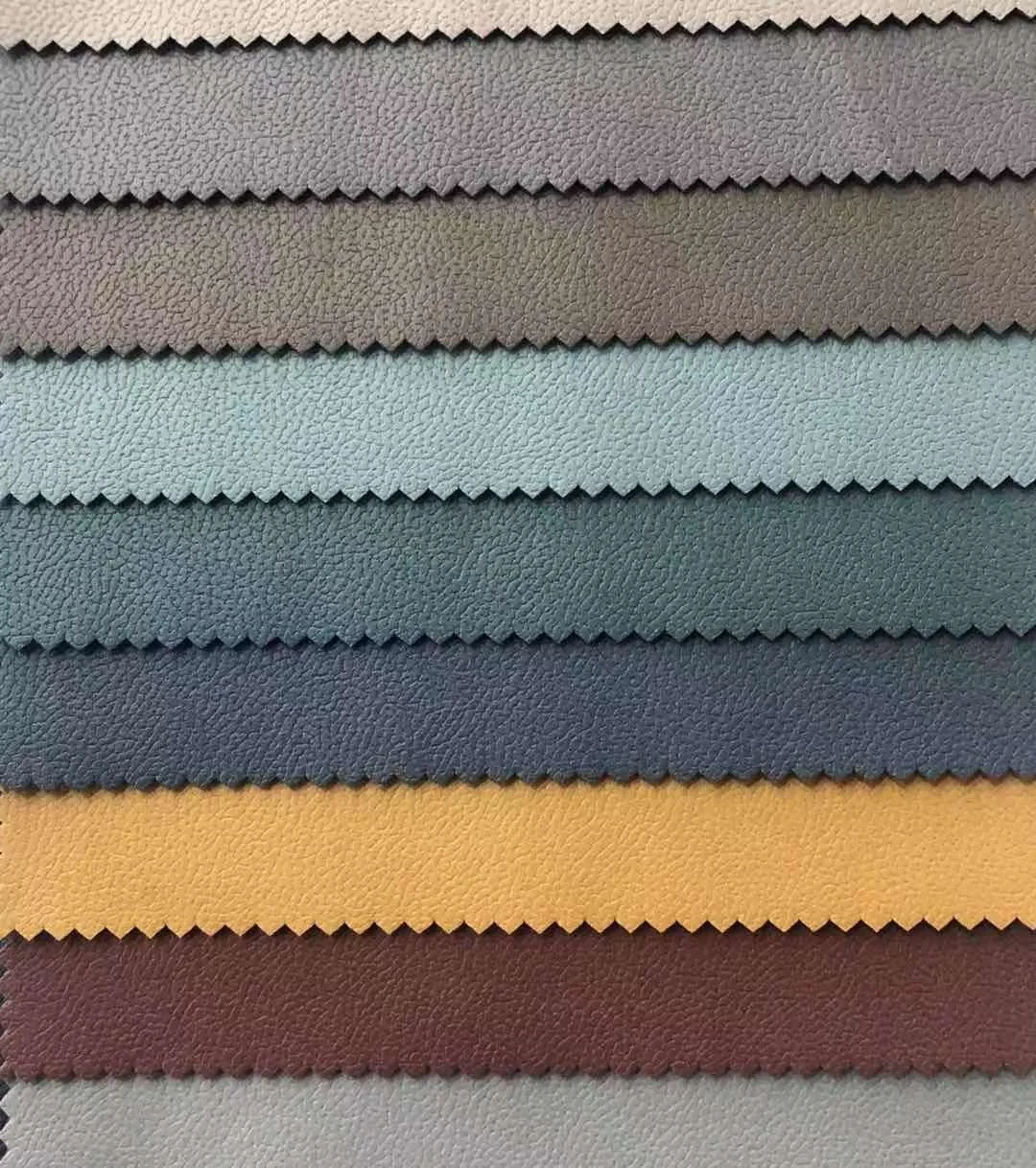 Leather fabric textile raw material 100% polyester for sofa/pillow