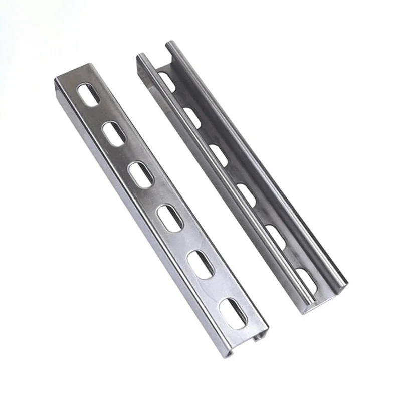 Factory supply hot dip galvanized strut slotted C channel steel Unistrut Channel