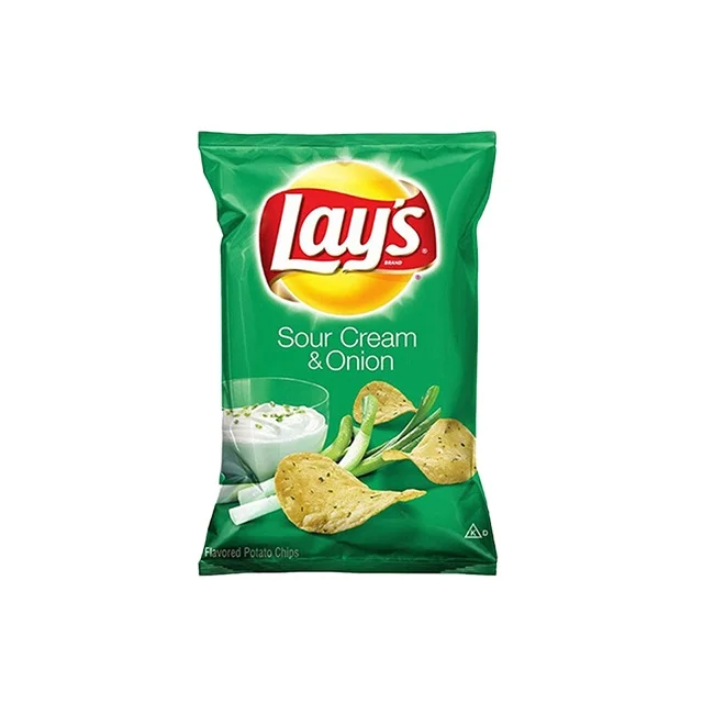 custom printed potato chip bags plastic bags heat seal