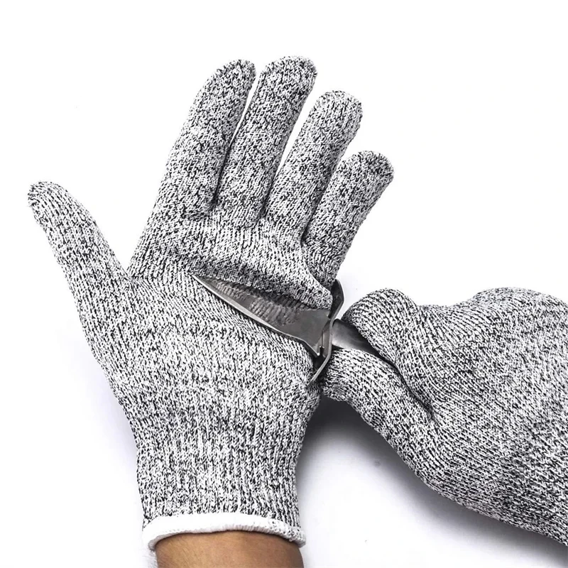 HPPE Level 5 Safety Anti Cut Gloves High-strength Industry Kitchen Gardening Anti-Scratch Anti-cut Glass Cutting Multi-Purpose