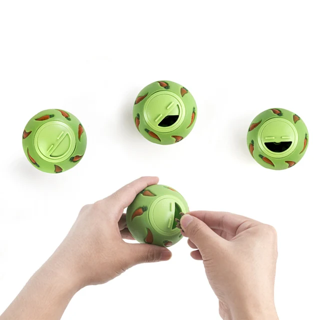 2021 New Arrival Pet Dog Cat IQ Ball Toys Leakage Non-toxic Durable Cat Interactive Toys with Mice