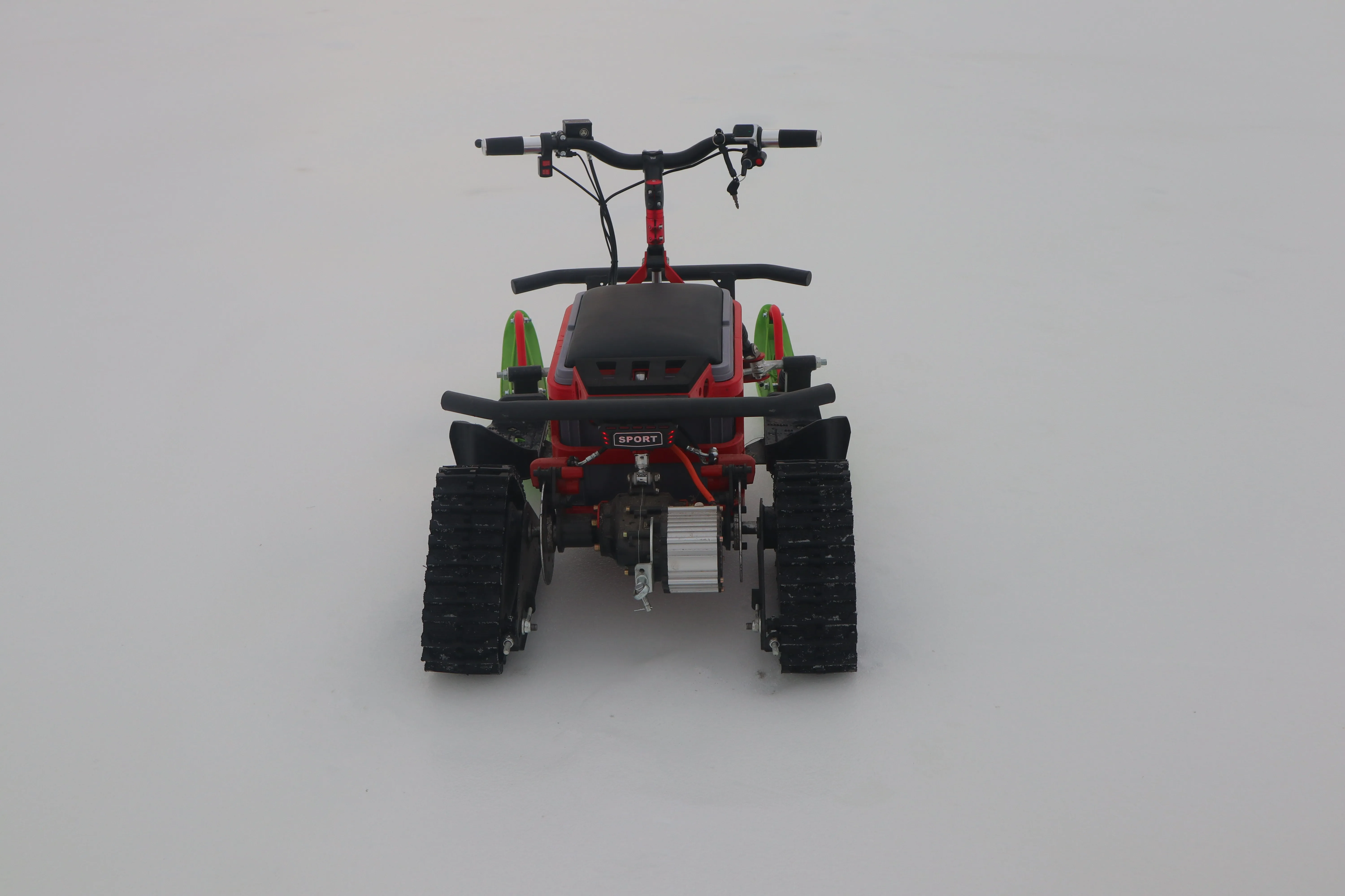 Hot Selling China Adult Four-Wheel Reverse Snowmobiles Mountain Style Electric Motorcycle Sledges with 4 Stroke Engine