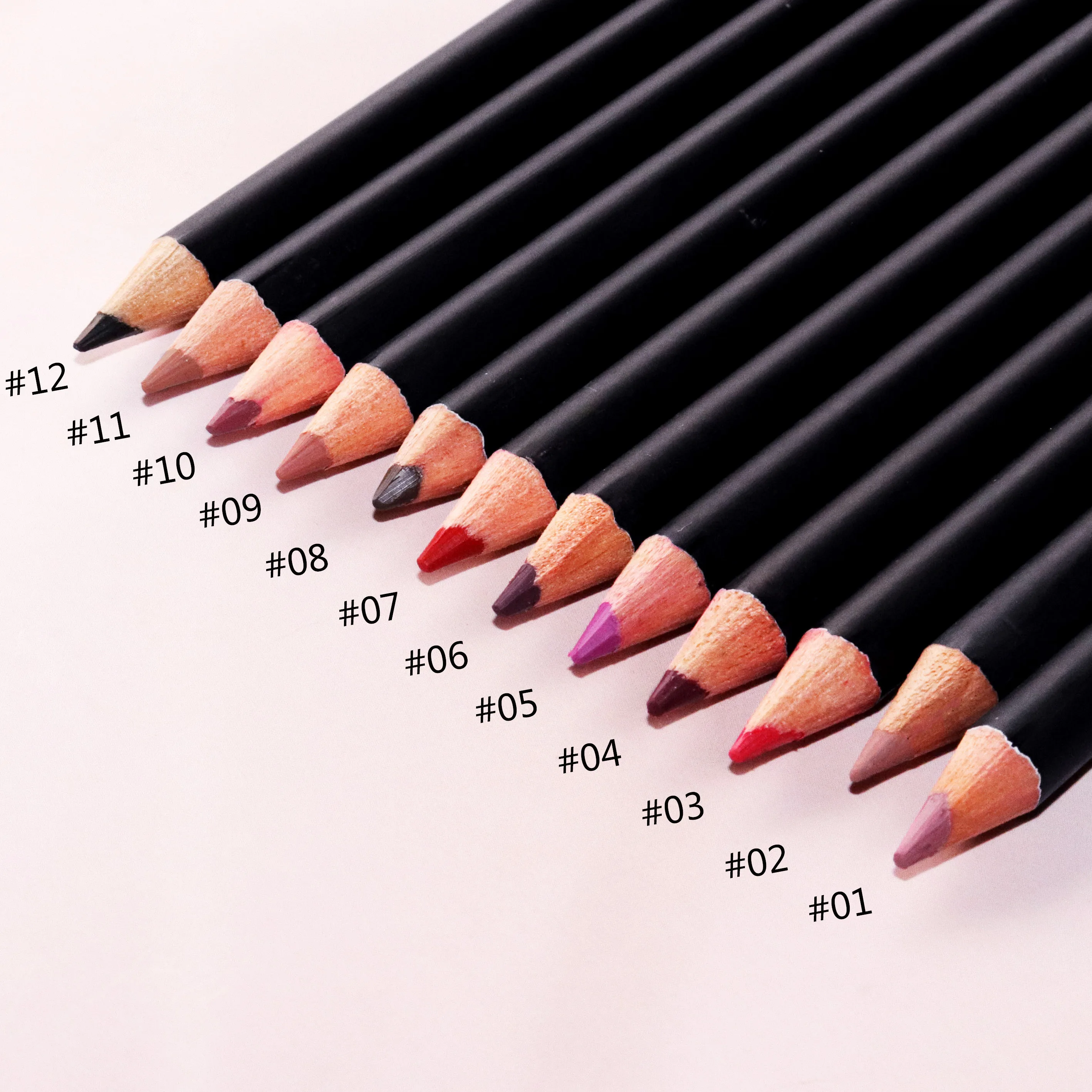 Wholesale Waterproof Makeup 3 in 1Lip Liner Pencil