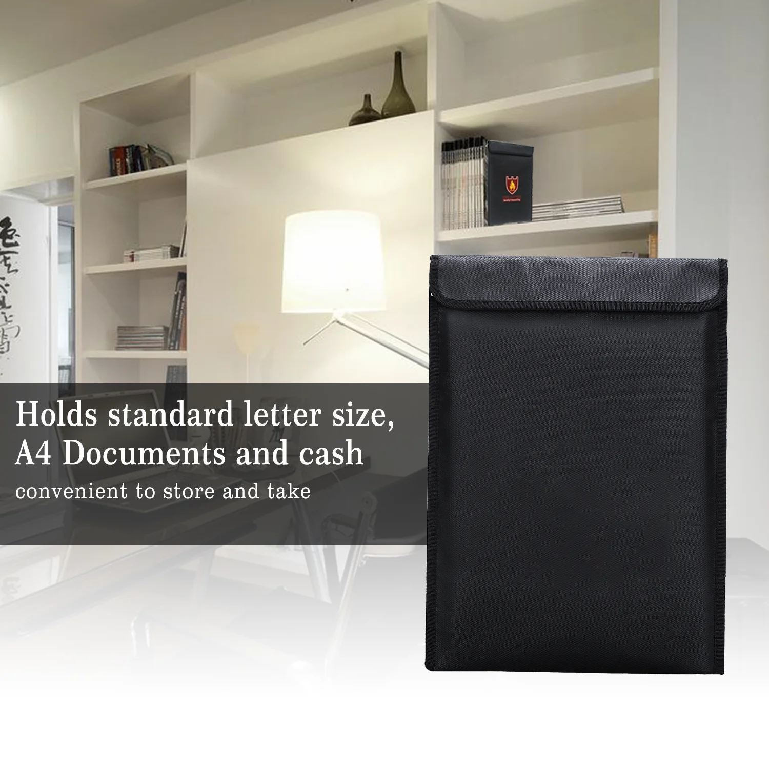 School Use OEM Factory Document Bag Waterproof and Fireproof Folder with Custom Logo