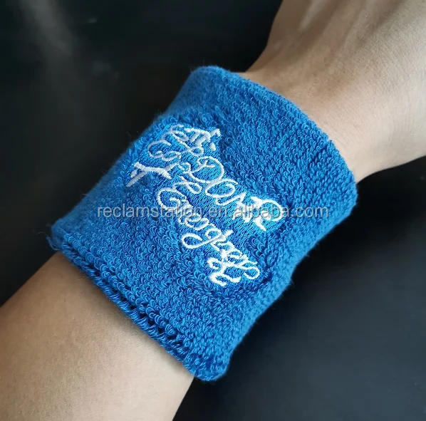 Unisex Elastic Wrist Sweat Bands Fitness Sports Basketball Baseball Tennis Cotton Wrist Band