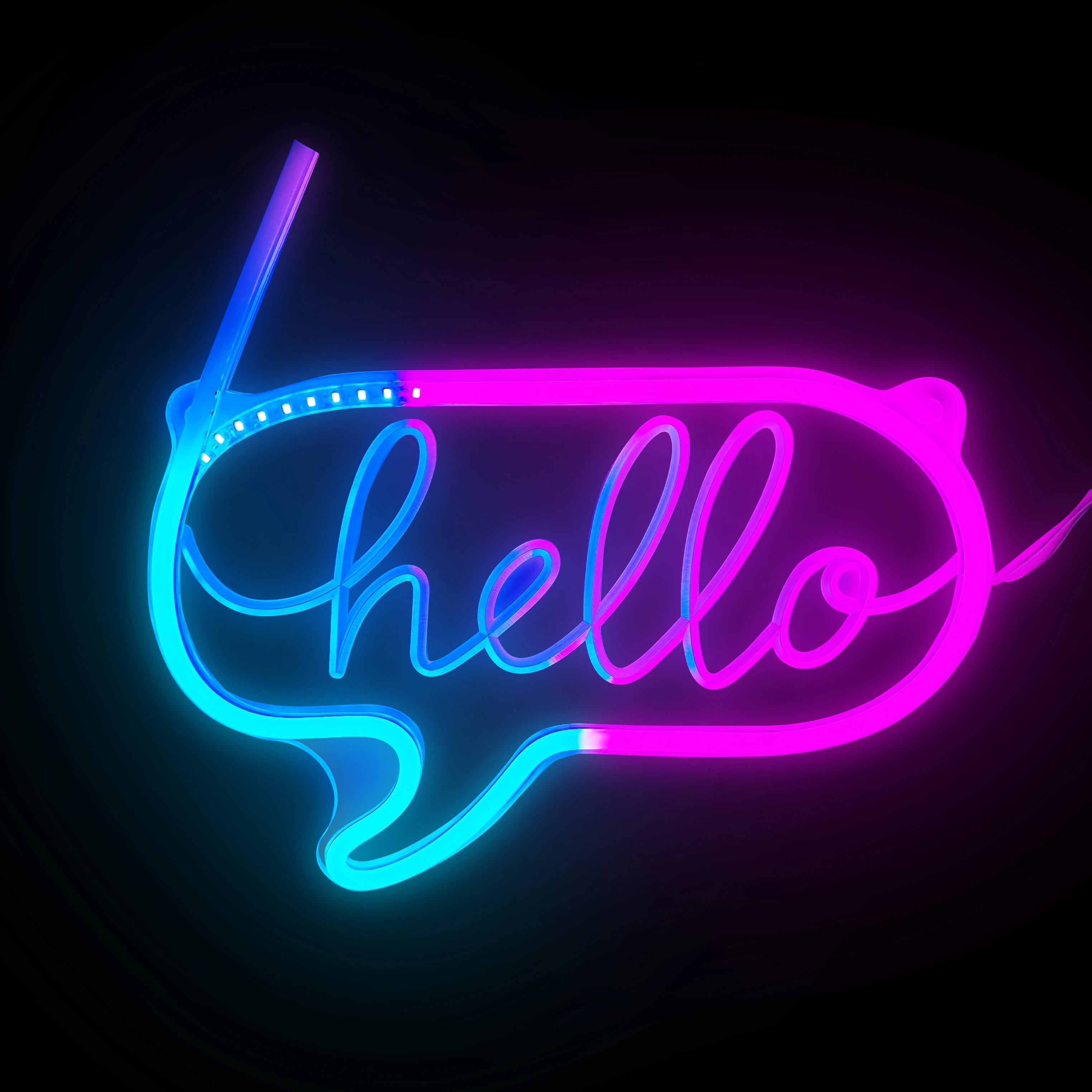 Newest design neon flex light led strip 12V 6mm/8mm neon light for advertising neon signs