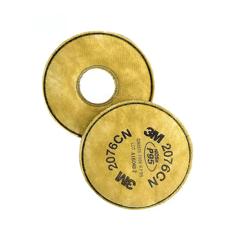 2076CN Particulate Filter P95  Anti Dust Gas Used for 6000/7500 Series Reusable Half/Full Face Mask Packaging 1 Pair in a Bag