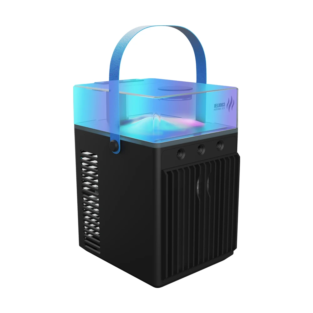 Lga 1200 Peltier Mini Air Cooler With Visible Water Line Window