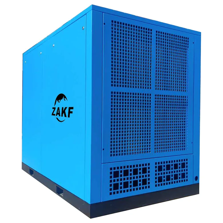 Industrial Equipments ZAKF 45KW 60HP screw air compressor for extrusion blow molding machine