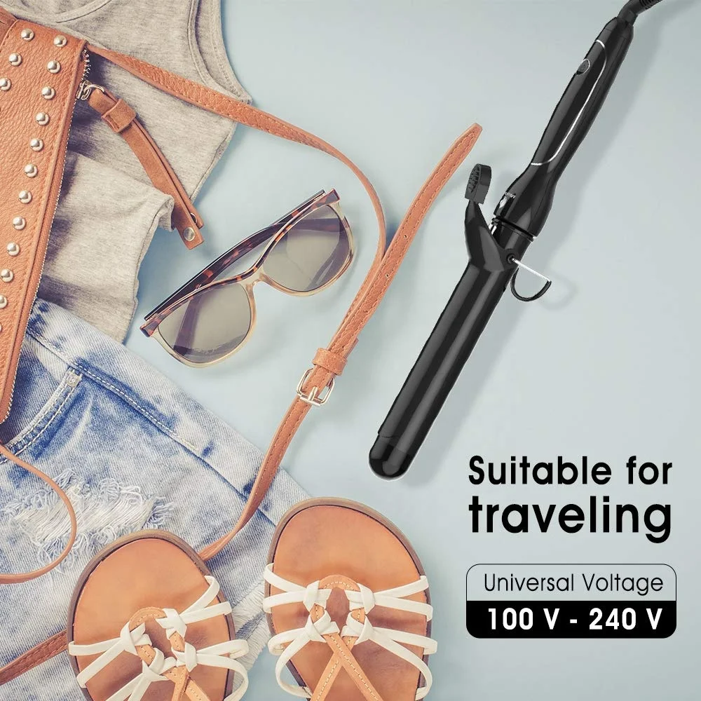 better quality and best price private label hair tools electric curling iron for short and long hair for thick and fine hair