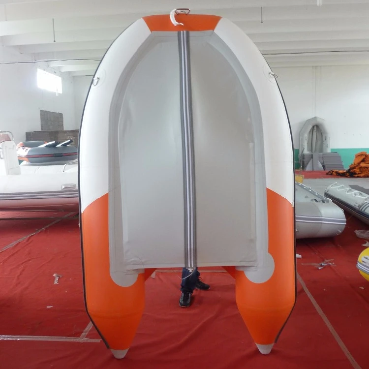 Aluminum Floor  Hypalon or Pvc Rubber boat Fishing Inflatable Boat For Sale