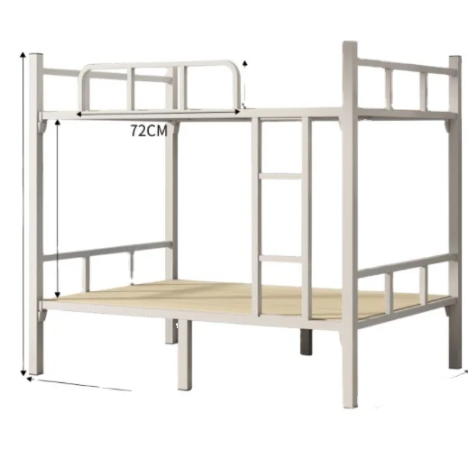 metal bunk bed dorm apartment hotel furniture high quality wholesale steel bunk bed