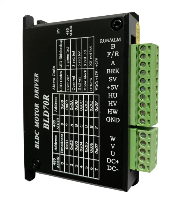 Mini Motor Speed Controller 12V 24V 30V BLDC Motor Driver 70W BLD-70 with CE and RoHs Certification