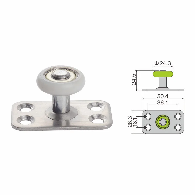 Factory Wholesale Price Online Technical Support Bearing Guide Hardware Handle Furniture Track And Bottom Roller