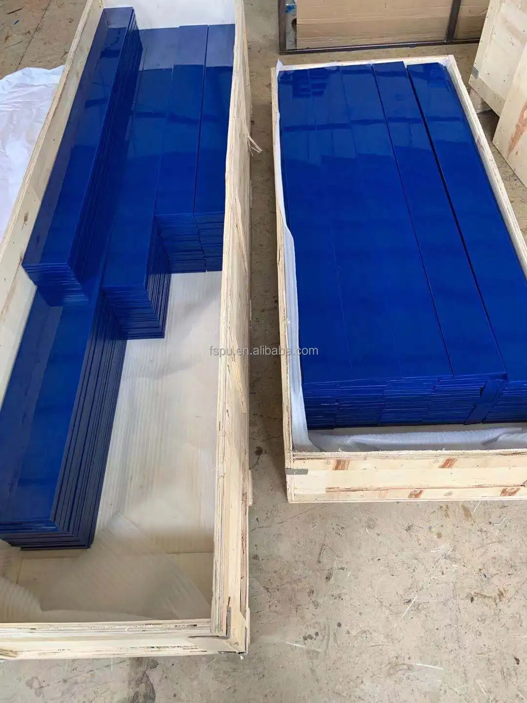 OEM size urethane snow plow scraper blades for truck / tractor